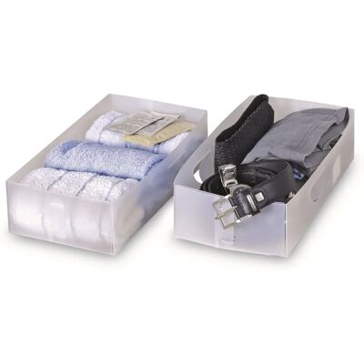 Domopak 911010 Aufbewahrungsbox - Rechteckiger transparenter Lagerbehälter Domopak 911010 Aufbewahrungsbox - Rechteckiger transparenter Lagerbehälter