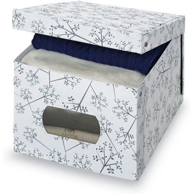 Scatola di stoccaggio Domopak 916050 - Rettangolare, Con coperchio, 42x50x31cm Scatola di stoccaggio Domopak 916050 - Rettangolare, Con coperchio, 42x50x31cm