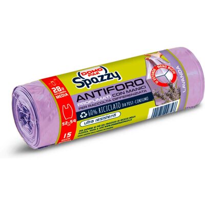 Domopak - Spazzy Lavanda 28L 52x54 Trash bag Domopak - Spazzy Lavanda 28L 52x54 Trash bag