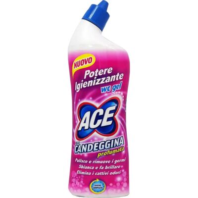 Gel WC ACE avec blanchissant - 700ml Désinfectant hygiénique - Publicité Gel WC ACE avec blanchissant - 700ml Désinfectant hygiénique - Publicité