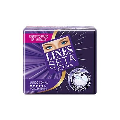 Lines Ultra Lungo con Ali - Assorbenti igienici Lines Ultra Lungo con Ali - Assorbenti igienici