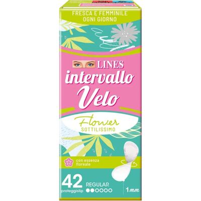 FATER SPA Lines Intervallo Velo Fiori Agrumi 42 Proteggislip FATER SPA Lines Intervallo Velo Fiori Agrumi 42 Proteggislip