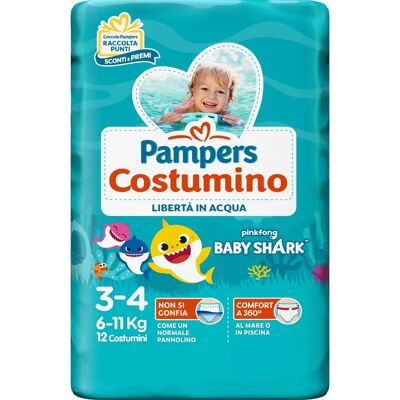 Couches de bain Pampers - Taille 3 (6-11kg) 12 pcs Couches de bain Pampers - Taille 3 (6-11kg) 12 pcs