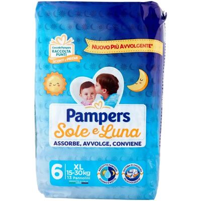 Pampers Sole Luna Maxi Pelenkák Méret 5-6 - Pelenkák Pampers Sole Luna Maxi Pelenkák Méret 5-6 - Pelenkák