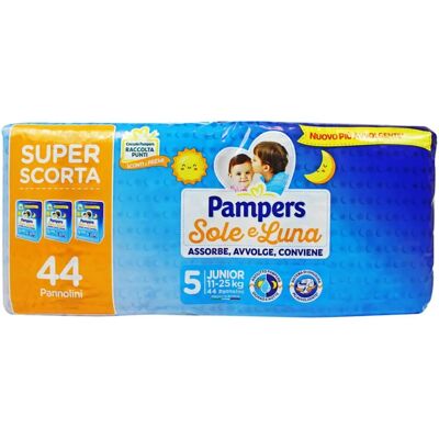 Pampers Pampers Sole Luna Triopack Taglia 5 Junior - Pannolini Pampers Pampers Sole Luna Triopack Taglia 5 Junior - Pannolini