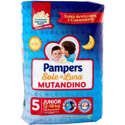 Pampers Pampers Sole Luna Pañales para Niños Talla 6 (+15kg) 13 piezas Pampers Pampers Sole Luna Pañales para Niños Talla 6 (+15kg) 13 piezas