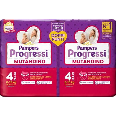 Pampers Maxi Pannolini Anatomici - 38 pezzi Pampers Maxi Pannolini Anatomici - 38 pezzi