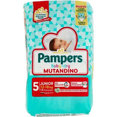Pampers Baby Dry Junior Méret 5 - Pelenkák Pampers Baby Dry Junior Méret 5 - Pelenkák