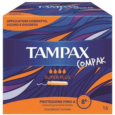 Fater Spa Tampax Super Plus Assorbenti - Protezioni Femminili Fater Spa Tampax Super Plus Assorbenti - Protezioni Femminili