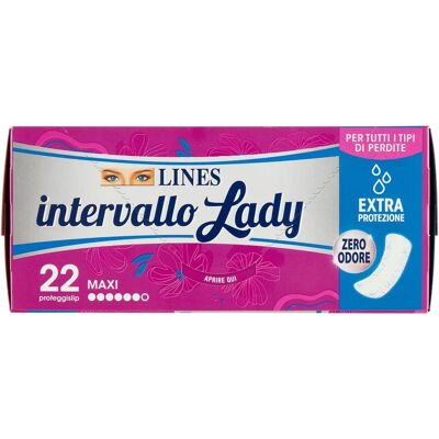 Lines Lady Plus Maxi Proteggislip - Protezione Quotidiana Lines Lady Plus Maxi Proteggislip - Protezione Quotidiana