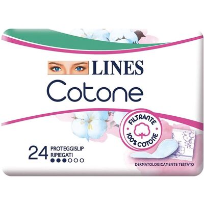 Assorbenti in Cotone Biologico Lines - 24 pezzi Assorbenti in Cotone Biologico Lines - 24 pezzi