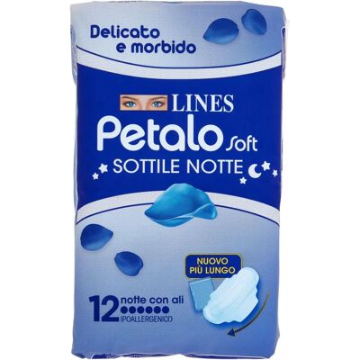 Fater Spa Petalo Soft Sottile Éjjel - Hipoallergén, Lélegző, 12 db Fater Spa Petalo Soft Sottile Éjjel - Hipoallergén, Lélegző, 12 db