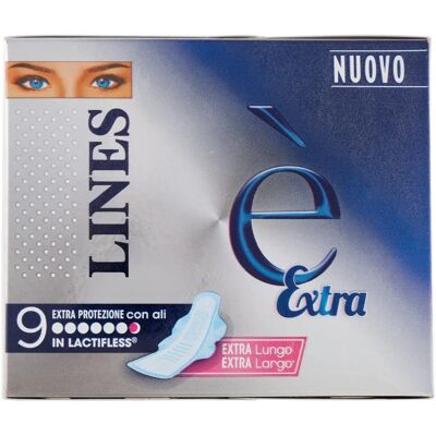 Marca Modello Protezione Extra Notte 9 Pz - Assorbenti Marca Modello Protezione Extra Notte 9 Pz - Assorbenti