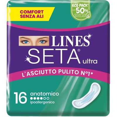 Assorbenti Anatomici Ultra Seta Comfort Assorbenti Anatomici Ultra Seta Comfort