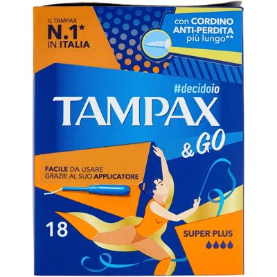 Fater Femcare Tampax & Go Super Plus - Higiéniai termékek Fater Femcare Tampax & Go Super Plus - Higiéniai termékek