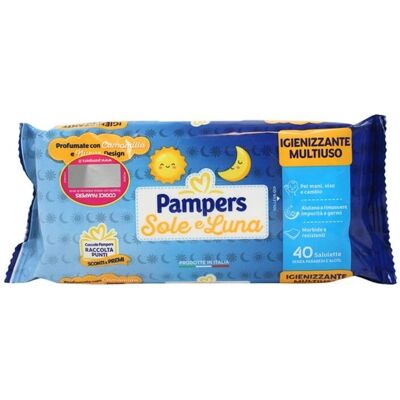 Pampers Sole & Luna - Salviette per mani, viso e cambio Pampers Sole & Luna - Salviette per mani, viso e cambio