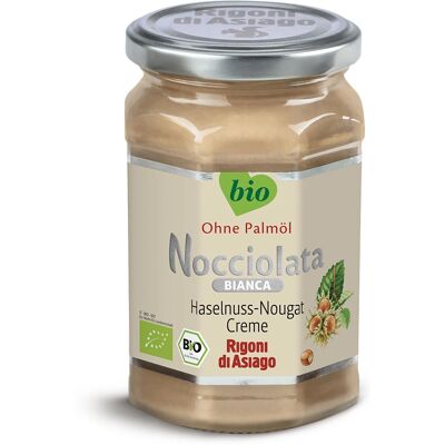 Rigoni di Asiago - Nocciolata Bianca - 270 g - Hazelnut spread - Publicité Rigoni di Asiago - Nocciolata Bianca - 270 g - Hazelnut spread - Publicité