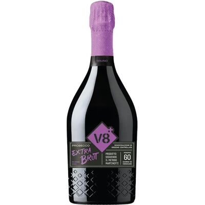 Bruno Prosecco V8+ DOC Extra Brut 2022 - Prosecco - Publicité Bruno Prosecco V8+ DOC Extra Brut 2022 - Prosecco - Publicité