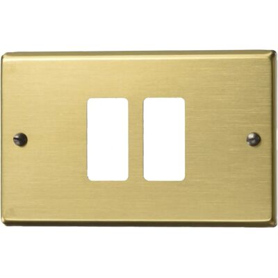 VIGOR-BLINKY 8746 - Aluminium Bronzenrundplatte - Plate VIGOR-BLINKY 8746 - Aluminium Bronzenrundplatte - Plate