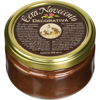 IDROWEB Cera Decorativa - Effetto cremoso per mobili - 250ml IDROWEB Cera Decorativa - Effetto cremoso per mobili - 250ml