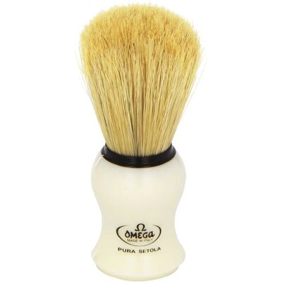 Omega Omega Natural Shaving Brush 10066 Ivory - Shaving Brush Omega Omega Natural Shaving Brush 10066 Ivory - Shaving Brush