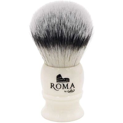Omega Roma Brosse à Raser - Synthétique, Ivoire, 105mm - Brosse à Raser Omega Roma Brosse à Raser - Synthétique, Ivoire, 105mm - Brosse à Raser