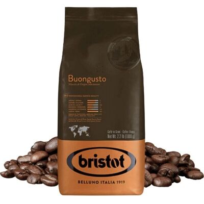 Kawa Bristot - Crema Oro 1kg - Mieszanka Arabica-Robusta Kawa Bristot - Crema Oro 1kg - Mieszanka Arabica-Robusta