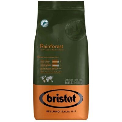 Kawa Bristot Rainforest - Mieszanka arabiki z Brazylii i Ameryki Środkowej Kawa Bristot Rainforest - Mieszanka arabiki z Brazylii i Ameryki Środkowej