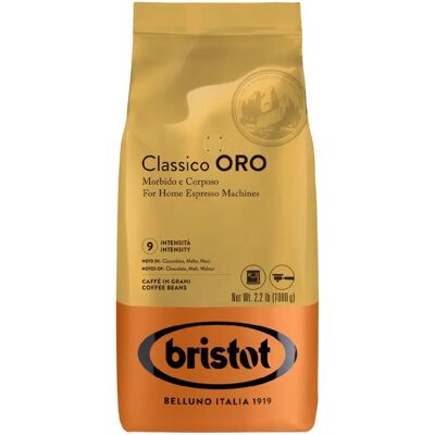 Bristot Classico Oro 1kg - Ziarna Kawy Bristot Classico Oro 1kg - Ziarna Kawy