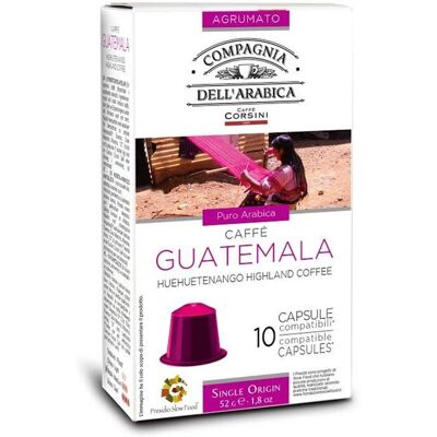Caffe Corsini DGU440 Kaffeekapseln - 50, Kompatibel mit Nespresso, Guatemala Arabica Caffe Corsini DGU440 Kaffeekapseln - 50, Kompatibel mit Nespresso, Guatemala Arabica