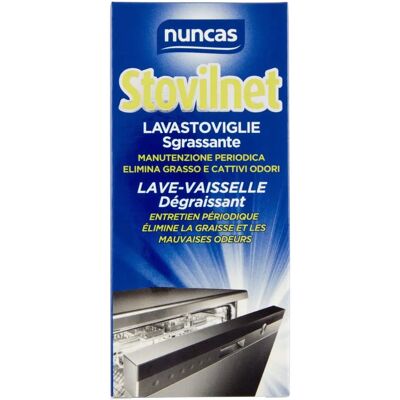 Nuncas - Stovilnet Supersgrassante - 250 g - Pulitore per lavastoviglie Nuncas - Stovilnet Supersgrassante - 250 g - Pulitore per lavastoviglie