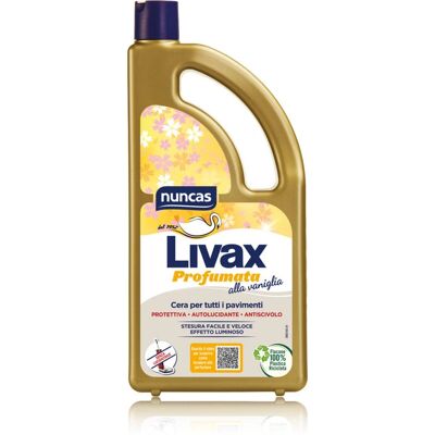 Nuncas Livax Cera Profumata Vaniglia 1000ml - cera per pavimenti Nuncas Livax Cera Profumata Vaniglia 1000ml - cera per pavimenti