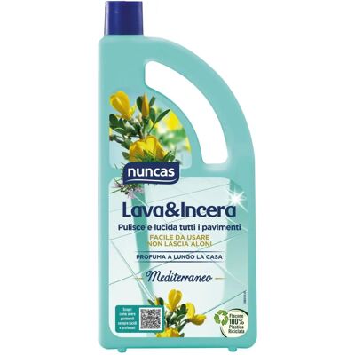 Nuncas - Pulitore Pavimenti Mediterraneo - Tripla Azione - 1L Nuncas - Pulitore Pavimenti Mediterraneo - Tripla Azione - 1L