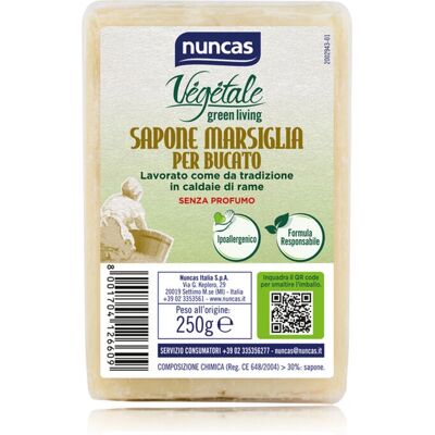 Nuncas 8001704126609 Lessive - Savon de Marseille traditionnel - Doux pour la peau et les tissus Nuncas 8001704126609 Lessive - Savon de Marseille traditionnel - Doux pour la peau et les tissus