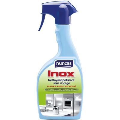 Nettoyant inox NUNCAS - Convient pour aluminium et chrome - Sans rinçage - 500ml Nettoyant inox NUNCAS - Convient pour aluminium et chrome - Sans rinçage - 500ml