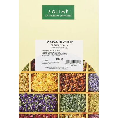 Solime Fiori di Malva Selvaggia Tisana alle Erbe - Supporto Organismo Solime Fiori di Malva Selvaggia Tisana alle Erbe - Supporto Organismo