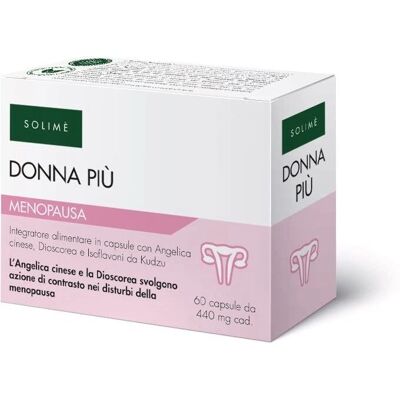 Solimè Donna Più Support Menopausa Vegano - Integratore Alimentare Solimè Donna Più Support Menopausa Vegano - Integratore Alimentare