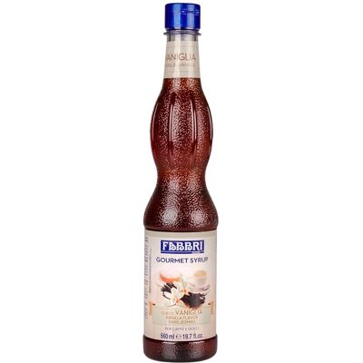 Fabbri Syrop waniliowy do kawy - 560ml - Syrop do kawy Fabbri Syrop waniliowy do kawy - 560ml - Syrop do kawy