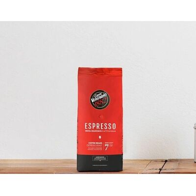 Caffè Vergnano Espresso 1 kg - Café en Grain Italien - Publicité Caffè Vergnano Espresso 1 kg - Café en Grain Italien - Publicité