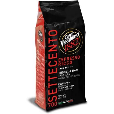 Vergnano 700 Settecento Espresso Ricco - Ziarna kawy Vergnano 700 Settecento Espresso Ricco - Ziarna kawy