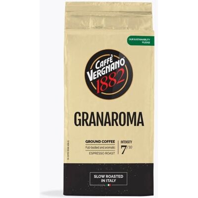 Caffe Vergnano Granaroma - Gemalen koffie - 250g Caffe Vergnano Granaroma - Gemalen koffie - 250g