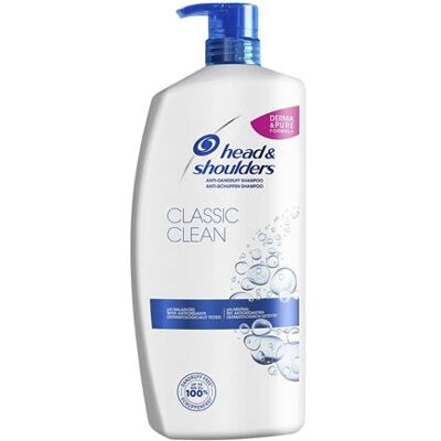 HEAD&SHOULDERS - Classic Clean - 900 ml - Shampoo HEAD&SHOULDERS - Classic Clean - 900 ml - Shampoo