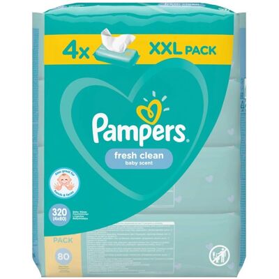 Pampers Modèle - Lingettes humides pour peau sensible Pampers Modèle - Lingettes humides pour peau sensible