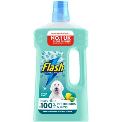 Flash - Pet Odour Eliminator - 1L - Floor Cleaner Flash - Pet Odour Eliminator - 1L - Floor Cleaner