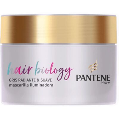 Pantene - Hair Biology Gris Radiante - Gris - Mascarilla capilar Pantene - Hair Biology Gris Radiante - Gris - Mascarilla capilar