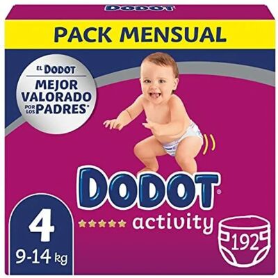 Pannolini DODOT Modello T4 - Alta assorbenza, Vestibilità confortevole Pannolini DODOT Modello T4 - Alta assorbenza, Vestibilità confortevole