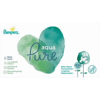 Pampers 81690414 Baby Wipes - Sensitive, 432 pcs Pampers 81690414 Baby Wipes - Sensitive, 432 pcs