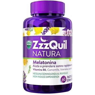 Vicks ZzzQuil Natura Melatonin Gummis 60 Vicks ZzzQuil Natura Melatonin Gummis 60