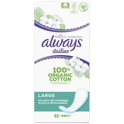 Always Protection Coton Incontinence - Protection Incontinence Femmes - Publicité Always Protection Coton Incontinence - Protection Incontinence Femmes - Publicité