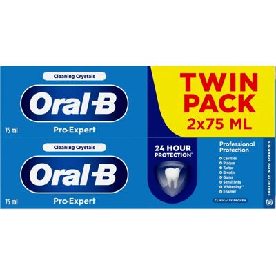 Oral-B Pro-Expert Professional Protection Toothpaste Duo Pack - Toothpaste Oral-B Pro-Expert Professional Protection Toothpaste Duo Pack - Toothpaste